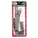 Code 83 Snap-Switch(R) Remote Turnout -- 18′ Radius, Right Hand, HO, Atlas Model Railroad Co. 541