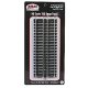 Straight Snap-Track(R) Nickel-Silver Rail -- 6′ 15.2cm (Black Ties) pkg(4), HO, Atlas Model Railroad Co. 822