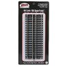 Straight Snap-Track(R) Nickel-Silver Rail -- 6′ 15.2cm (Black Ties) pkg(4), HO, Atlas Model Railroad Co. 822