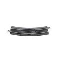 Code 65 Curved Track with Gray Ballast - True Track -- 11′ 27.9cm Radius pkg(8), N, Atlas Model Railroad Co. G2410