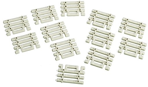 Concrete Tie 3′ End Snap, HO, Atlas Model Railroad Co. 599