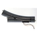 True-Track(R) Code 83 Track & Roadbed System -- Remote Snap-Switch - Left Hand, HO, Atlas Model Railroad Co. 480