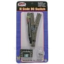 Code 80 Remote Turnout (Switch) - Standard Line -- Wye, N, Atlas Model Railroad Co. 2708