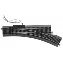 True-Track(R) Code 83 Track & Roadbed System -- Manual Snap-Switch - Left Hand, HO, Atlas Model Railroad Co. 478