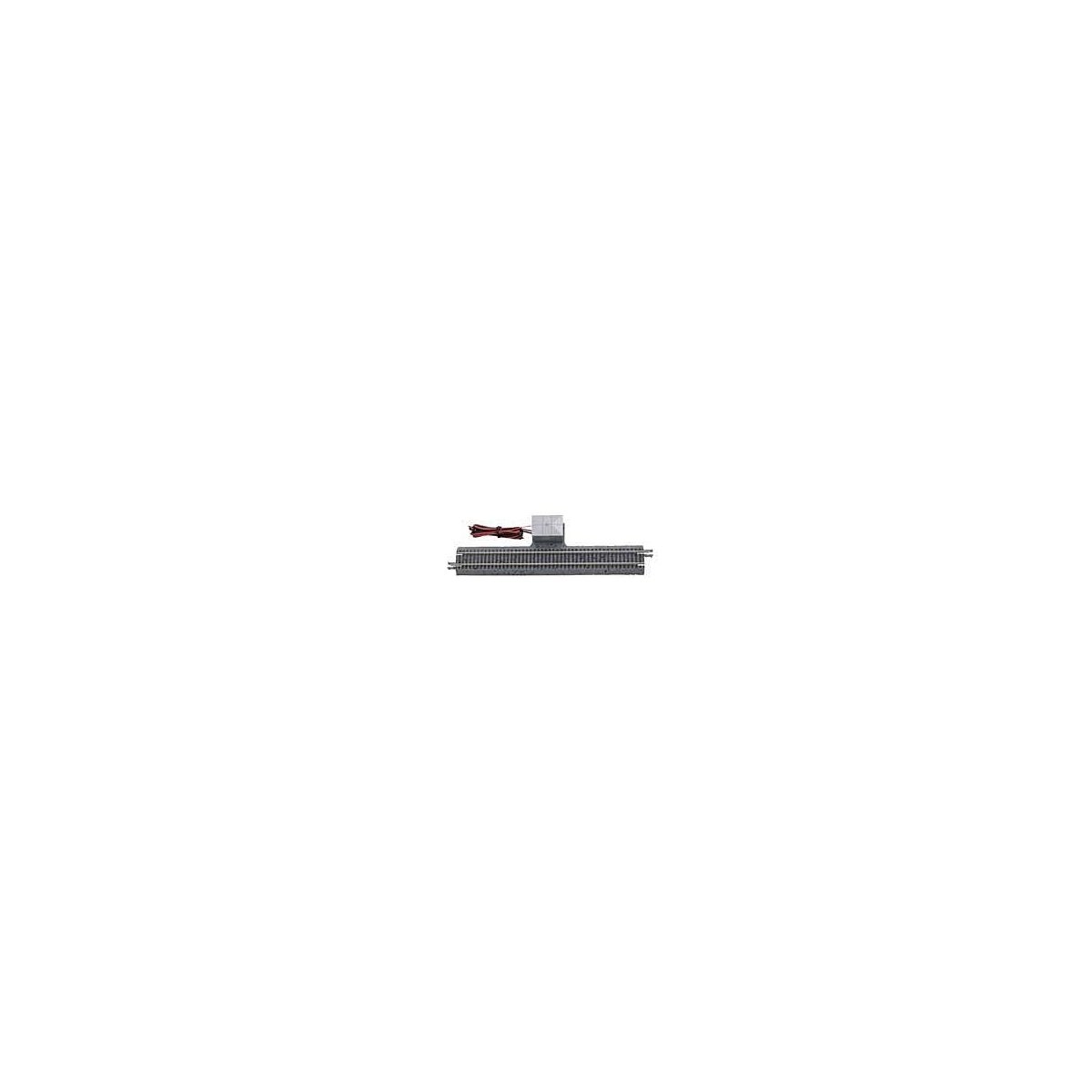Code 65 Straight Terminal Track with Equipment Shed, Gray Ballast - True Tra -- 6′ 15.2, N, Atlas Model Railroad Co. G2406