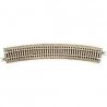 N Code 65 Tru-Track(R) -- 15-1/2′ Radius Curve, N, Atlas Model Railroad Co. 2416