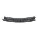 Code 65 Curved Track with Gray Ballast - True Track -- 17′ 43.2cm Radius pkg(6), N, Atlas Model Railroad Co. G2495