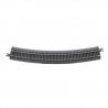Code 65 Curved Track with Gray Ballast - True Track -- 17′ 43.2cm Radius pkg(6), N, Atlas Model Railroad Co. G2495