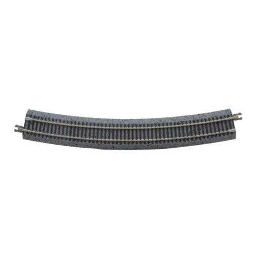 Code 65 Curved Track with Gray Ballast - True Track -- 17′ 43.2cm Radius pkg(6), N, Atlas Model Railroad Co. G2495