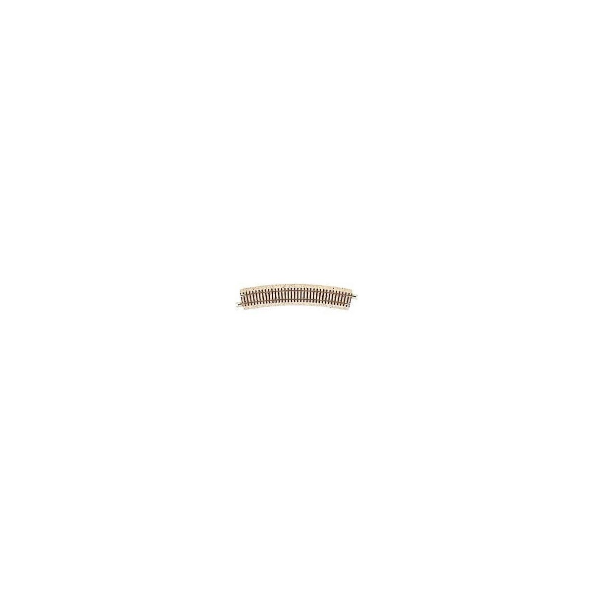 N Code 65 True-Track(R) -- 12-1/2′ Radius Curve pkg(8), N, Atlas Model Railroad Co. 2412