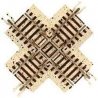 N Code 65 True-Track(R) -- 90-Degree Crossing, N, Atlas Model Railroad Co. 2420