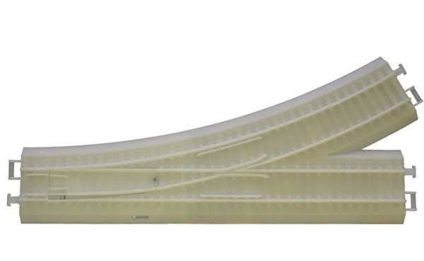 Turnout (Switch) Set - Trainkids -- Glow in the Dark 1 Each Left & Right, HO, Atlas Model Railroad Co. 15000107