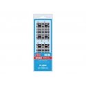Code 100 Nickel Silver Short Straight - Setrack -- 3-1/8′ 7.9cm pkg(4), HO, Peco ST2002