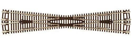 Code 55 Track w/Nickel-Silver Rail & Brown Ties -- 11.25-Degree Crossing, N, Atlas Model Railroad Co. 2040