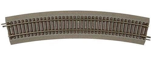 True-Track(R) Code 83 Track & Roadbed System -- 24′ Radius, HO, Atlas Model Railroad Co. 468