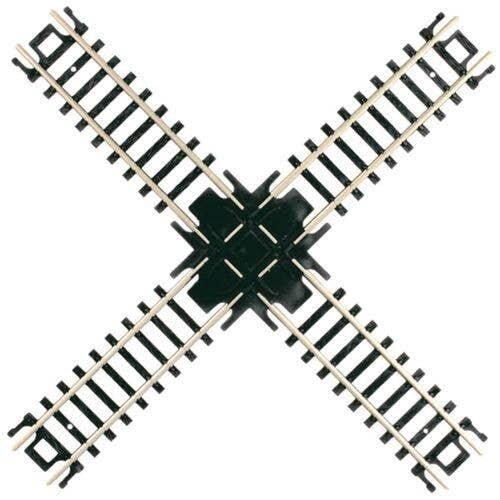 Crossings w/Black Ties -- 90 Degrees, N, Atlas Model Railroad Co. 2569
