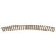 Code 55 Track w/Nickel-Silver Rail & Brown Ties -- 16-1/4′ Radius Full Curve pkg(6), N, Atlas Model Railroad Co. 2020