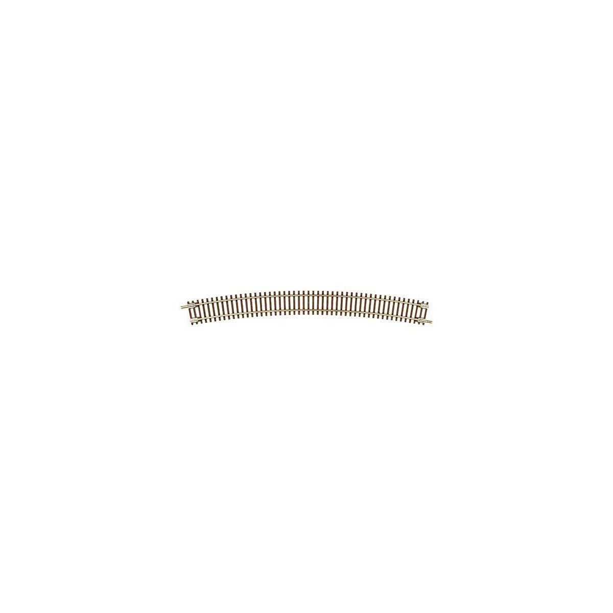 Code 55 Track w/Nickel-Silver Rail & Brown Ties -- 16-1/4′ Radius Full Curve pkg(6), N, Atlas Model Railroad Co. 2020