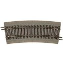 True-Track(R) Code 83 Track & Roadbed System -- 1/2 18′ Radius Curves pkg(4), HO, Atlas Model Railroad Co. 461