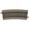 True-Track(R) Code 83 Track & Roadbed System -- 1/2 18′ Radius Curves pkg(4), HO, Atlas Model Railroad Co. 461
