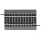 True-Track(R) Code 83 Track & Roadbed System -- Straight Section - 3′ 7.6cm pkg(4), HO, Atlas Model Railroad Co. 452
