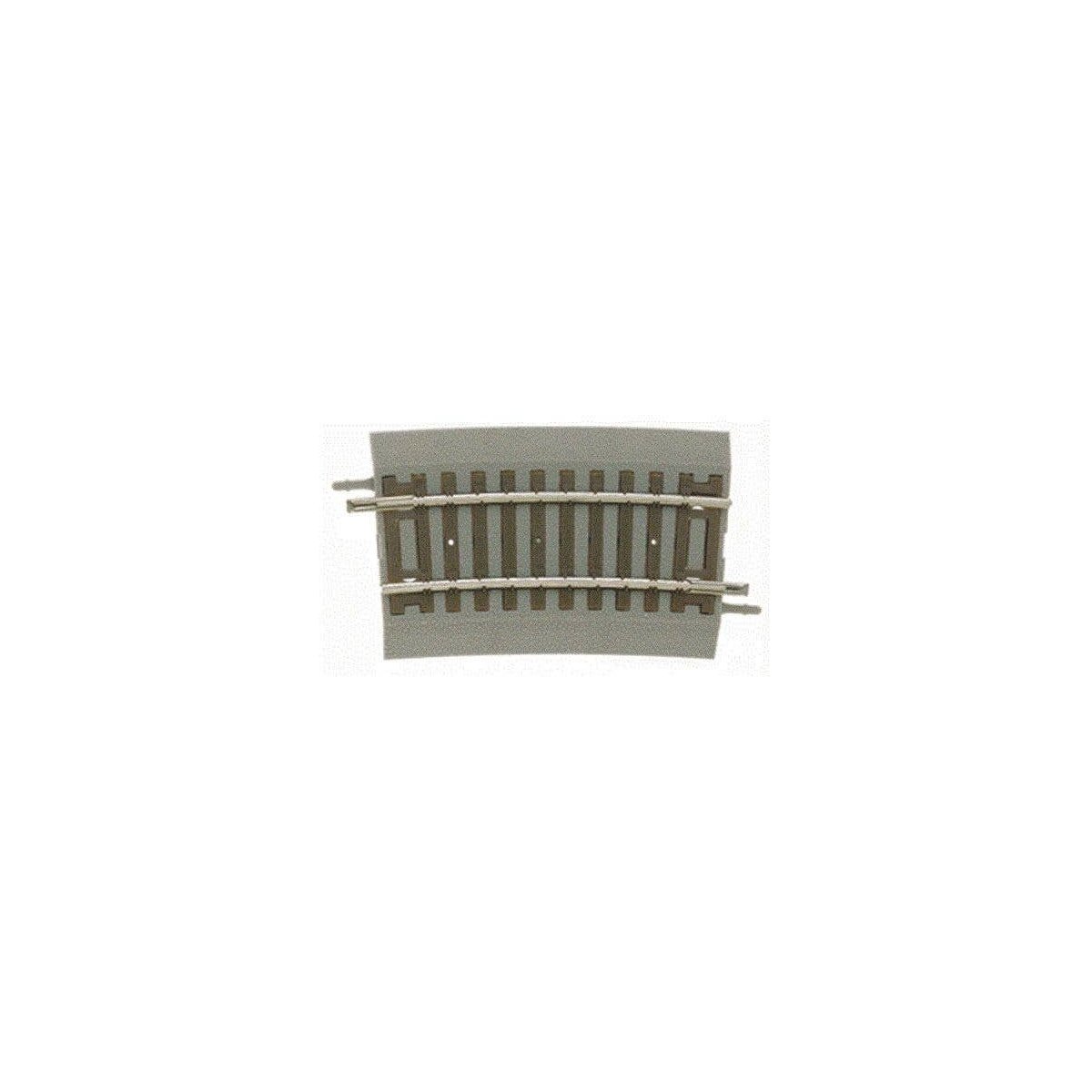 True-Track (R) Code 83 Track & Roadbed System -- 1/3 22′ Radius Curve Section pkg(4), HO, Atlas Model Railroad Co. 464
