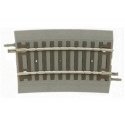 True-Track (R) Code 83 Track & Roadbed System -- 1/3 22′ Radius Curve Section pkg(4), HO, Atlas Model Railroad Co. 464