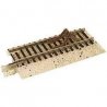 N Code 65 True-Track(R) -- 2′ Straight w/Brown Track Bumper, N, Atlas Model Railroad Co. 2426
