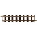 Code 55 Track w/Nickel-Silver Rail & Brown Ties -- Straight - 3′ 7.6cm pkg(6), N, Atlas Model Railroad Co. 2004