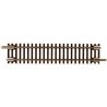 Code 55 Track w/Nickel-Silver Rail & Brown Ties -- Straight - 3′ 7.6cm pkg(6), N, Atlas Model Railroad Co. 2004