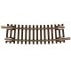 Code 55 Track w/Nickel-Silver Rail & Brown Ties -- 10′ Radius Half Curve pkg(6), N, Atlas Model Railroad Co. 2011