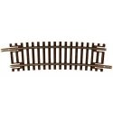 Code 55 Track w/Nickel-Silver Rail & Brown Ties -- 11-1/4′ Radius Half Curve pkg(6), N, Atlas Model Railroad Co. 2013