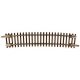 Code 55 Track w/Nickel-Silver Rail & Brown Ties -- 16-1/4′ Radius Half Curve pkg(6), N, Atlas Model Railroad Co. 2021