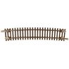 Code 55 Track w/Nickel-Silver Rail & Brown Ties -- 16-1/4′ Radius Half Curve pkg(6), N, Atlas Model Railroad Co. 2021