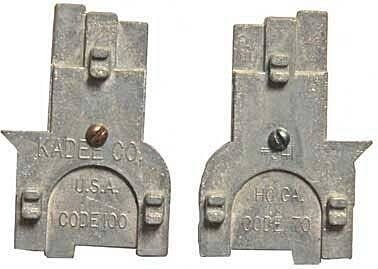 Three-Point Track Gauge -- For Code 70 & 100 Rail, HO, Kadee Quality Products 341