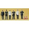 People Working -- Policemen Era III, HO, Preiser Kg 10422