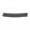 Code 65 Curved Track with Gray Ballast - True Track -- Left Hand Reverse Curve for 5 Tur, N, Atlas Model Railroad Co. G2432