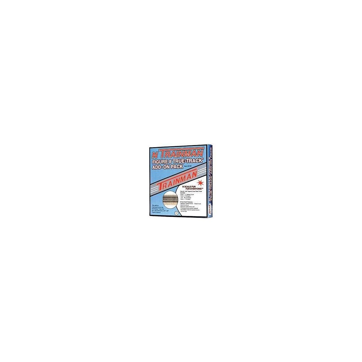 True Track Add-On Set -- Figure 8, N, Atlas Model Railroad Co. 2150