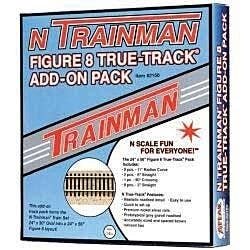 True Track Add-On Set -- Figure 8, N, Atlas Model Railroad Co. 2150