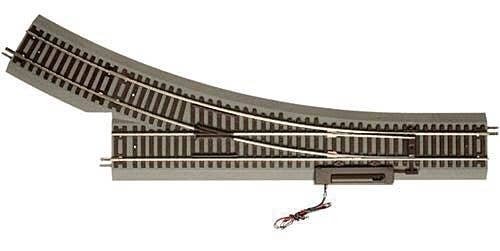 Code 83 22′ Radius Snap Switch (R) - Remote -- Right Hand, HO, Atlas Model Railroad Co. 485