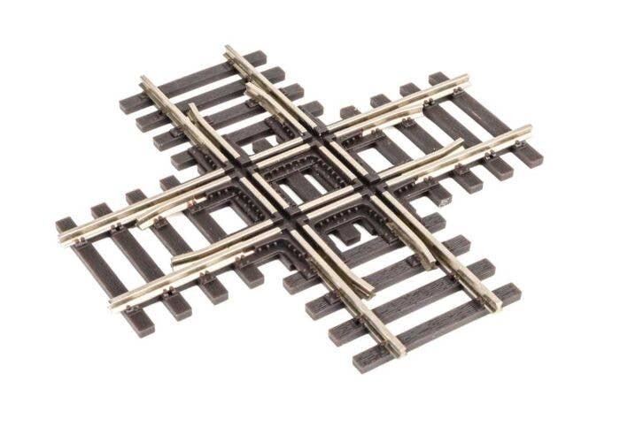 Code 83 90-Degree Crossing, HO, WalthersTrack 83090