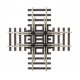 Code 83 90-Degree Crossing, HO, WalthersTrack 83090
