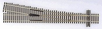 Code 83 Custom Line No. 6 Turnout -- Right Hand, HO, Atlas Model Railroad Co. 506