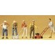 People Working -- Gardeners, HO, Preiser Kg 10463