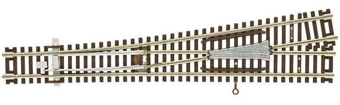 Code 55 6 Turnout -- Left-Hand, Z, Atlas Model Railroad Co. 2811