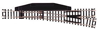 Code 80 No. 6 Manual Turnout (Switch) - Standard Line -- Right Hand, N, Atlas Model Railroad Co. 2707