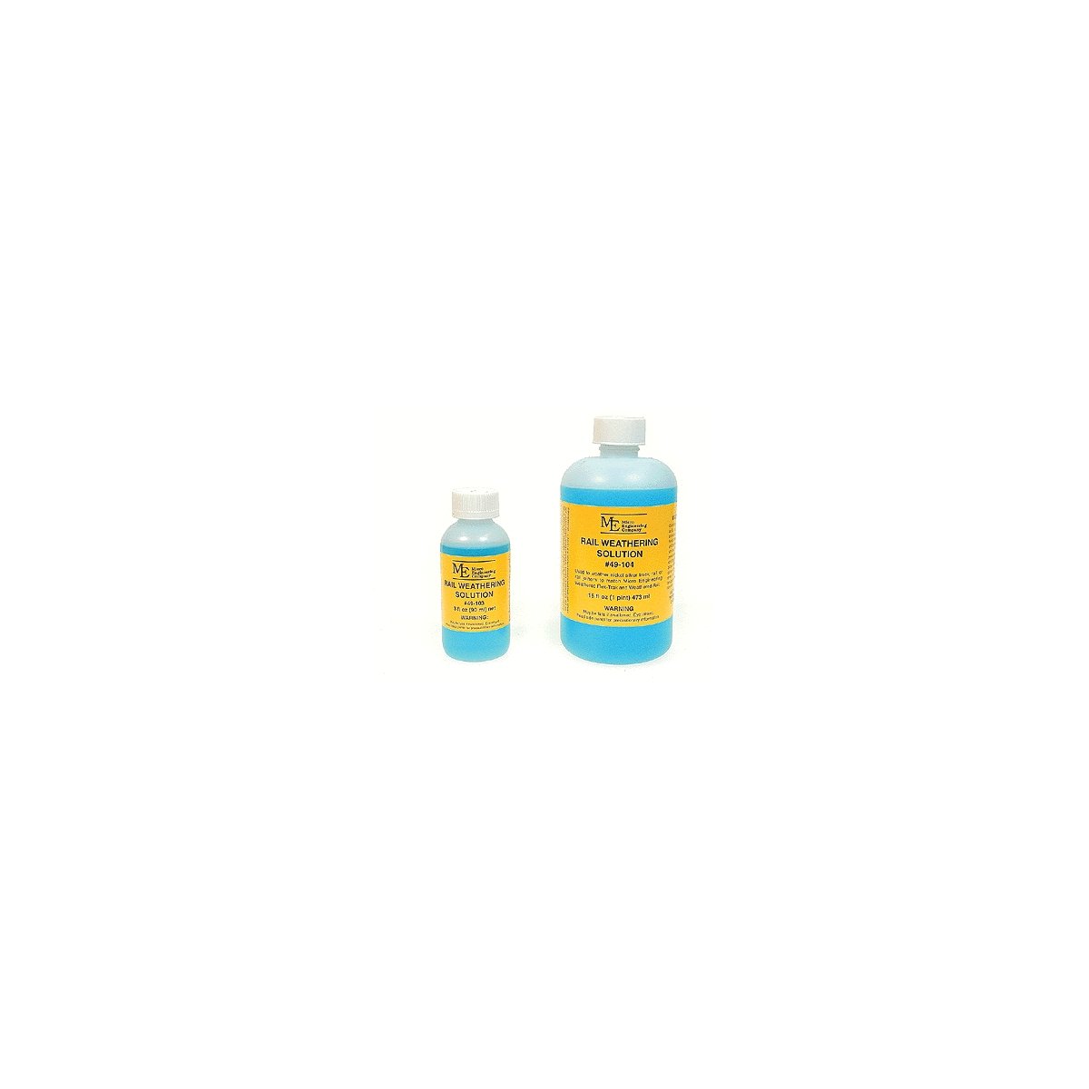 Rail Weathering Solution -- 4oz 118mL, All Scales, Micro Engineering 49103