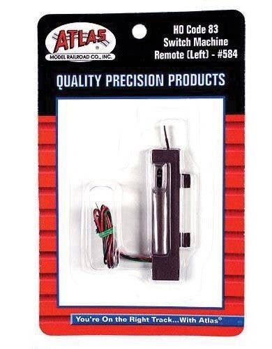 Remote Switch Machine for Code 83 Turnouts -- Left Hand, HO, Atlas Model Railroad Co. 584