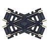 Custom-Line(R) Crossing - Code 100 -- 45-Degree, 3′ 7.6cm, Black Ties, HO, Atlas Model Railroad Co. 174