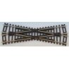 Code 83 Crossing - Nickel Silver with Brown Ties -- 19 Degrees, HO, Atlas Model Railroad Co. 572